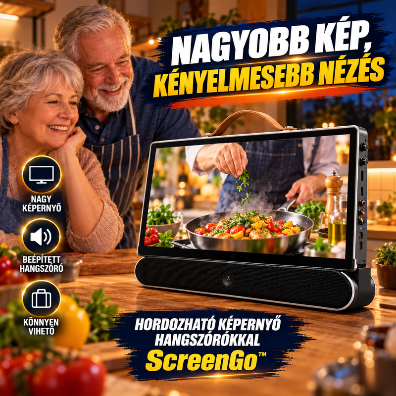 ScreenGo™ hordozható képernyő